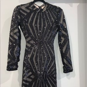 Sparkly fashion nova dress